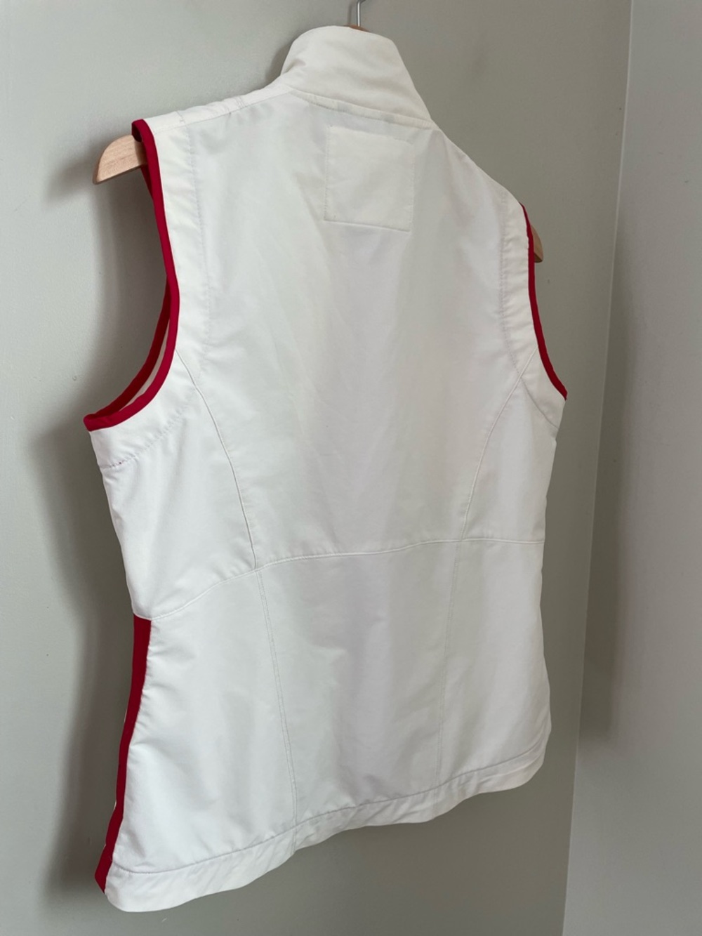 Luhta Finland White Softshell Performance Vest Size Medium Activewear Hiking - Picture 7 of 12